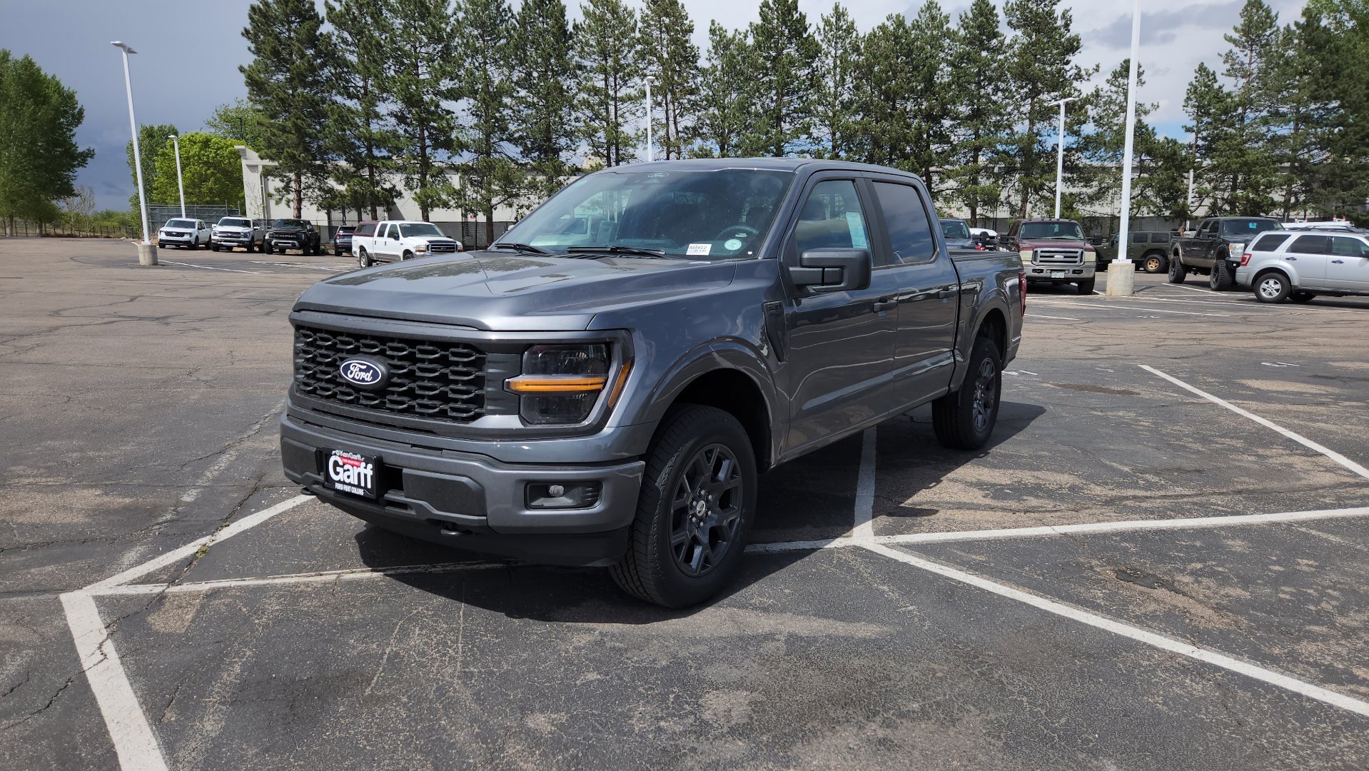 New 2026 Carbonized Gray Metallic Ford STX image 2