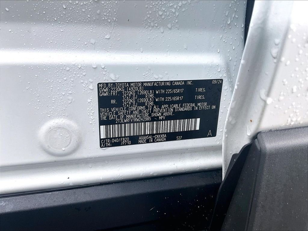 Used 2024 White Toyota LE image 36
