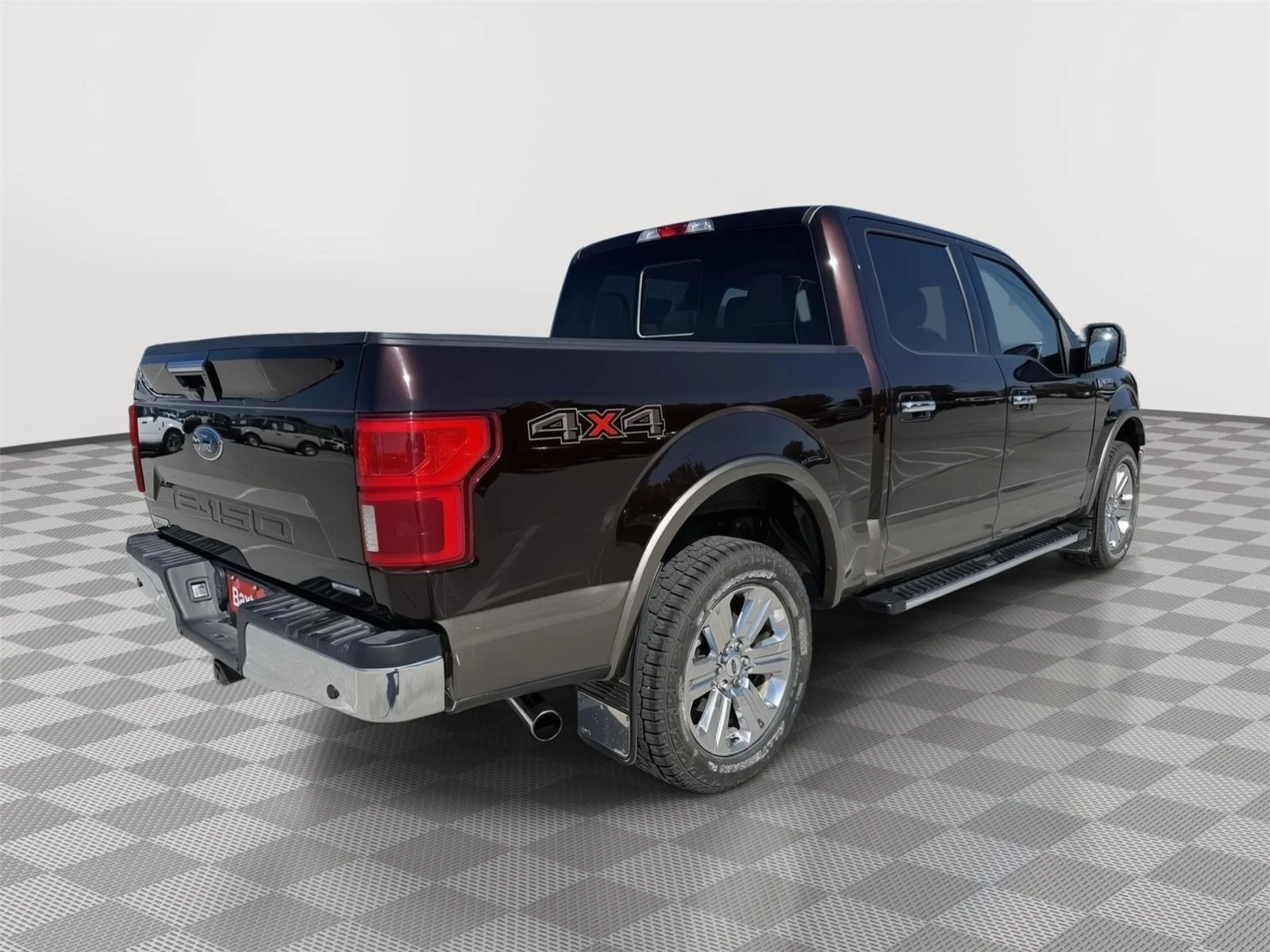 Used 2019 Magma Red/Stone Gray Ford LARIAT image 7