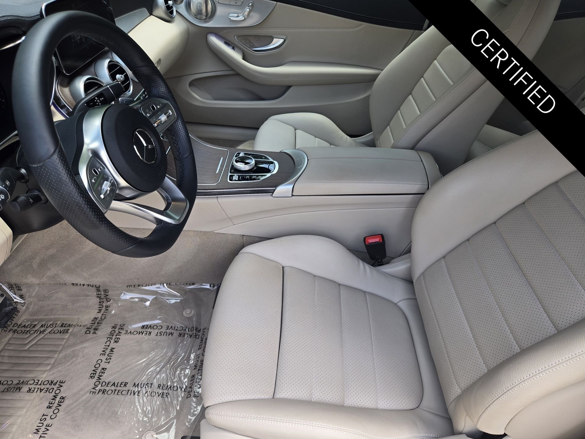 Certified Used 2023 Polar White Mercedes-Benz C 300 image 3