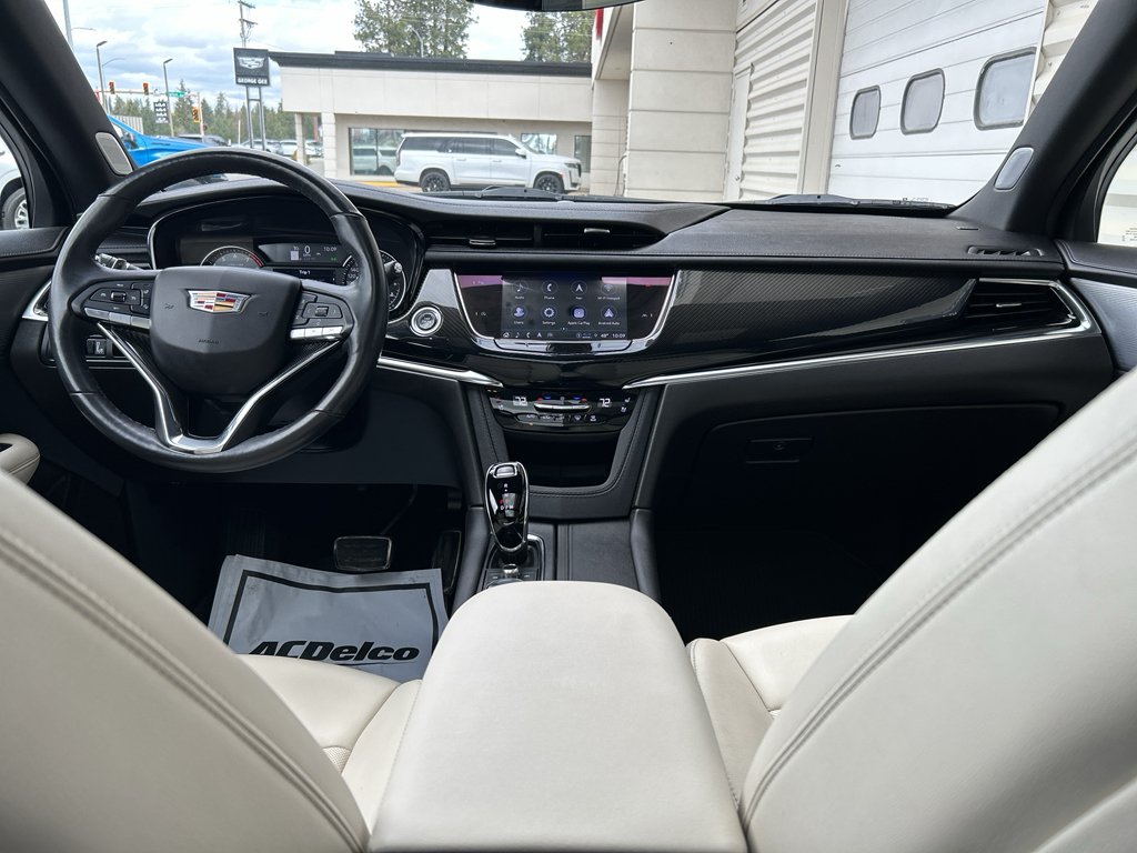 Used 2023 Crystal White Tricoat Cadillac AWD Sport image 18
