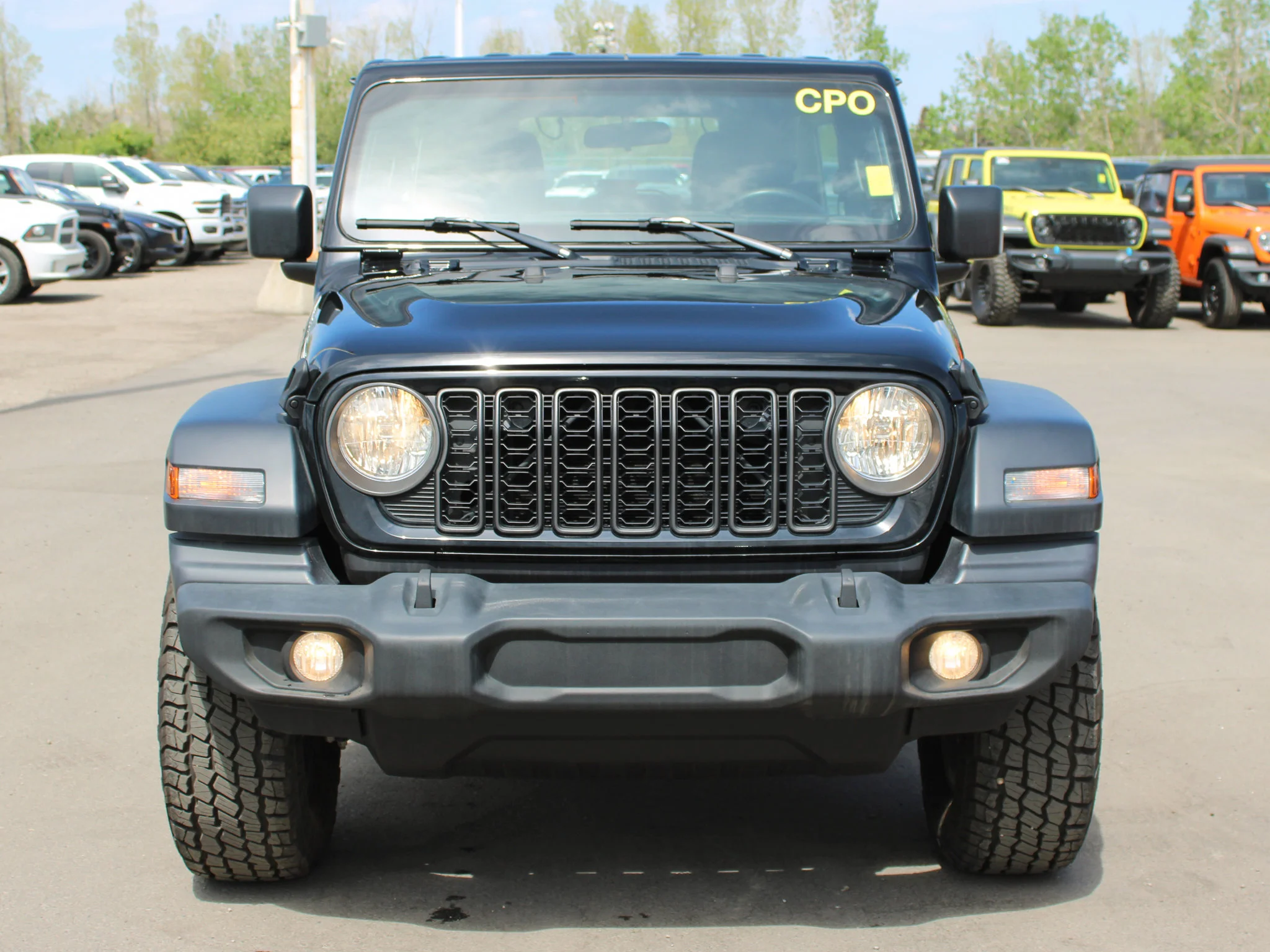 Certified Used 2024 Black Jeep Sport * No Accidents | Hardtop | 3.6L V6 | Skid Plates | Local Trade-In | Apple CarPlay image 10