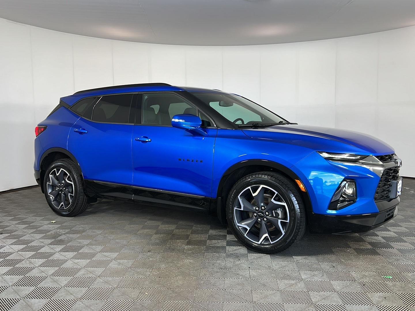 Used 2020 Bright Blue Metallic Chevrolet RS image 24