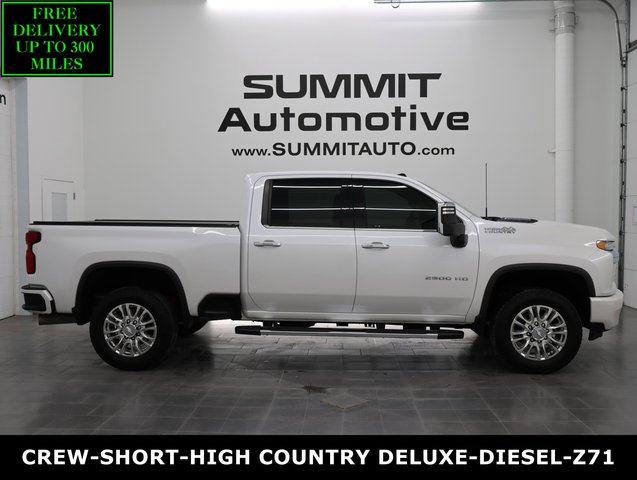 2021 Chevrolet Silverado 2500 High Country: CREW-SHORT-HIGH COUNTRY DELUXE-6.6L DIESEL-NAV-Z71-4WD-1 OWNER