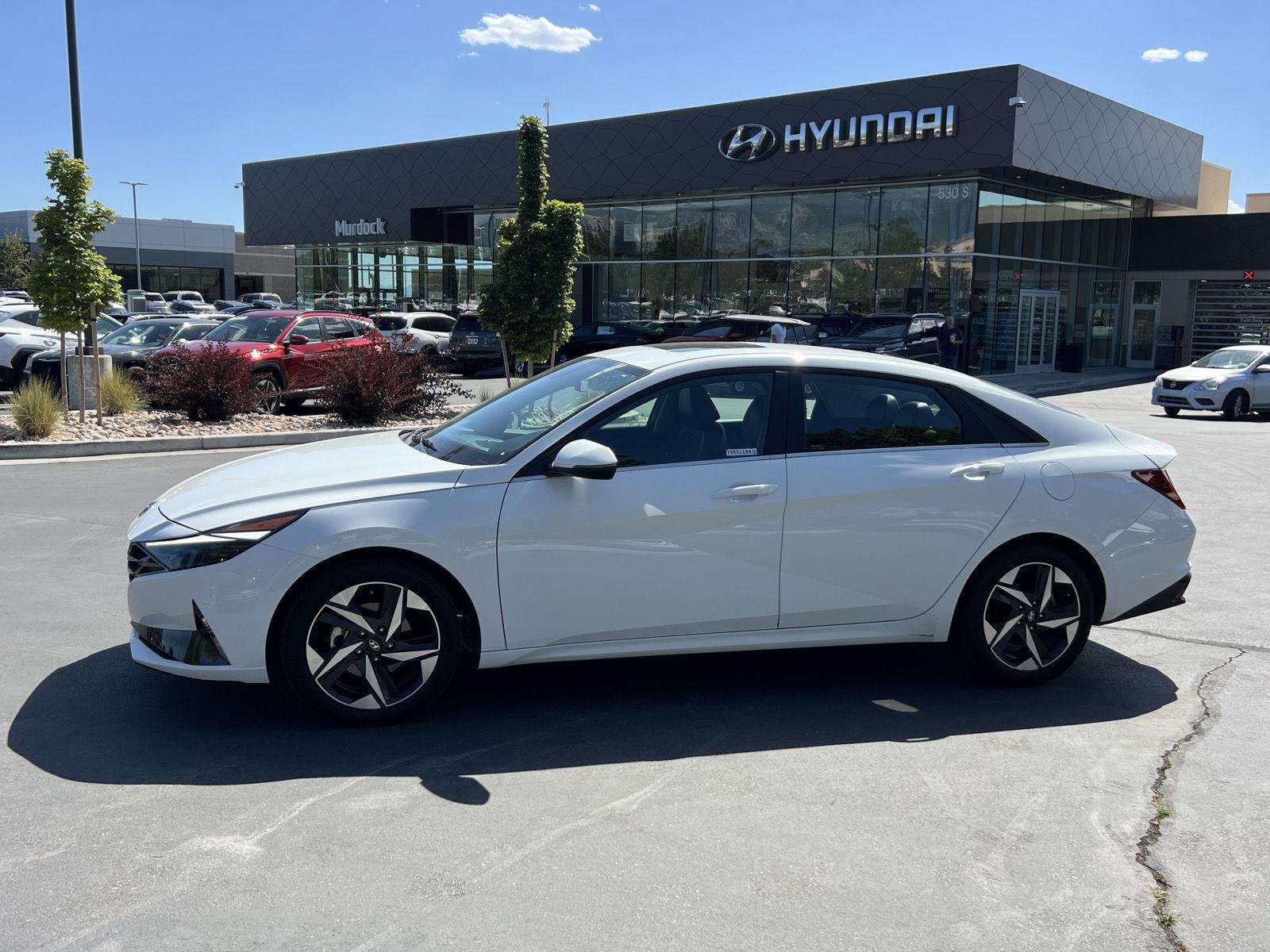 Certified Used 2023 Serenity White Pearl Hyundai Limited image 1