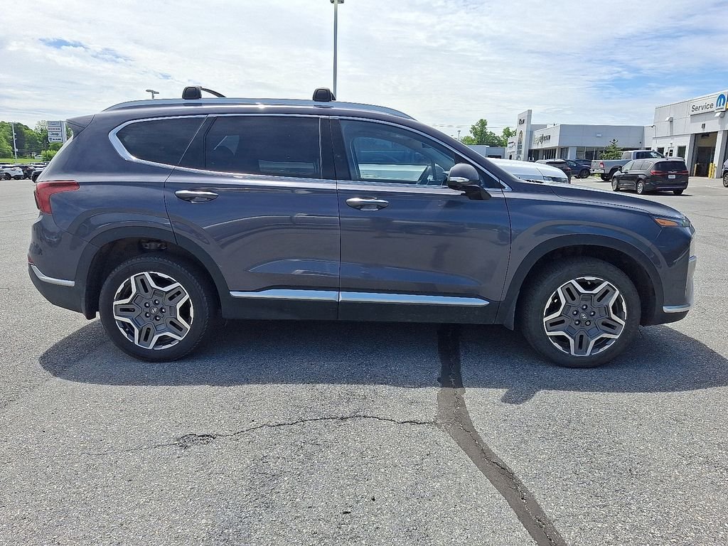 Used 2021 Blue Hyundai Limited image 7