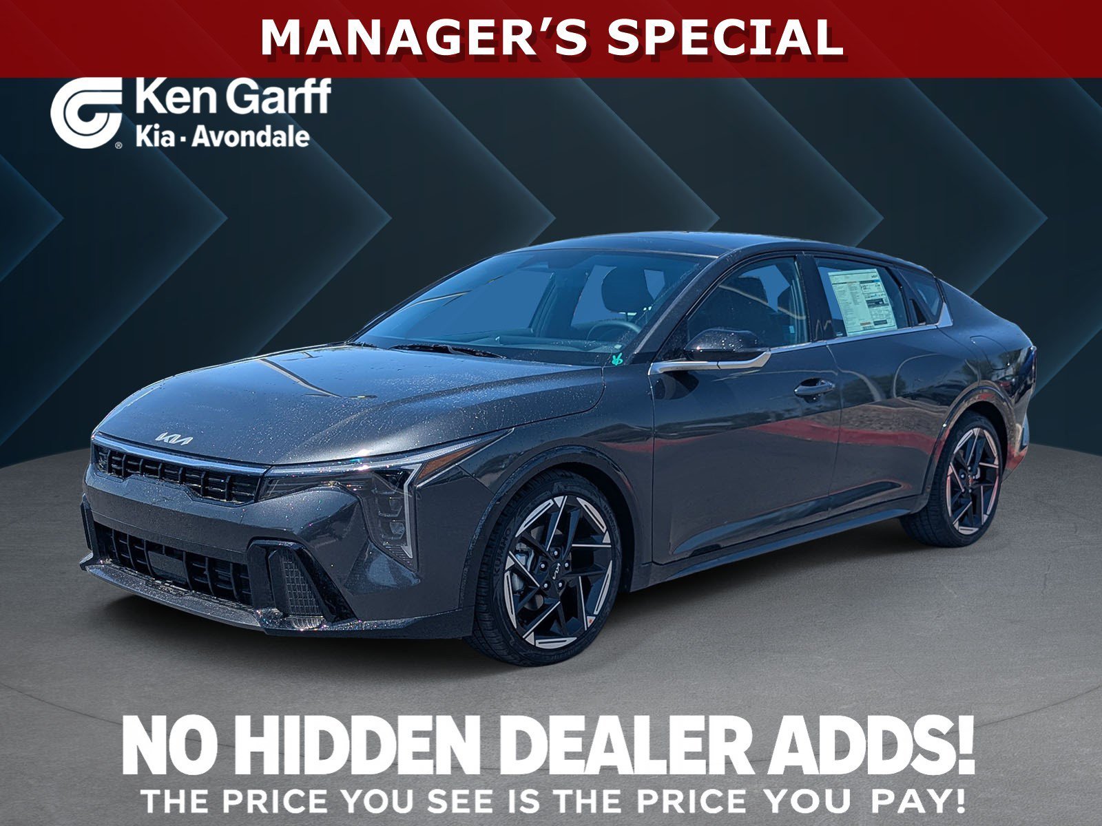 New 2026 Interstellar Gray Kia GT-Line image 1