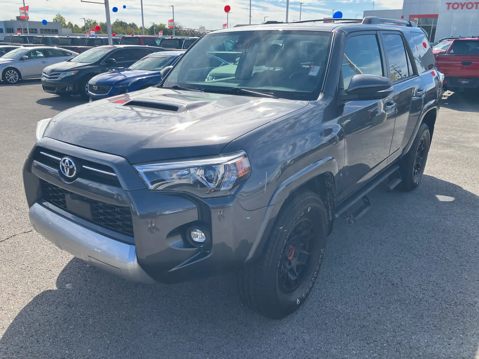 Used 2022 Magnetic Gray Metallic Toyota TRD Off Road Premium image 3