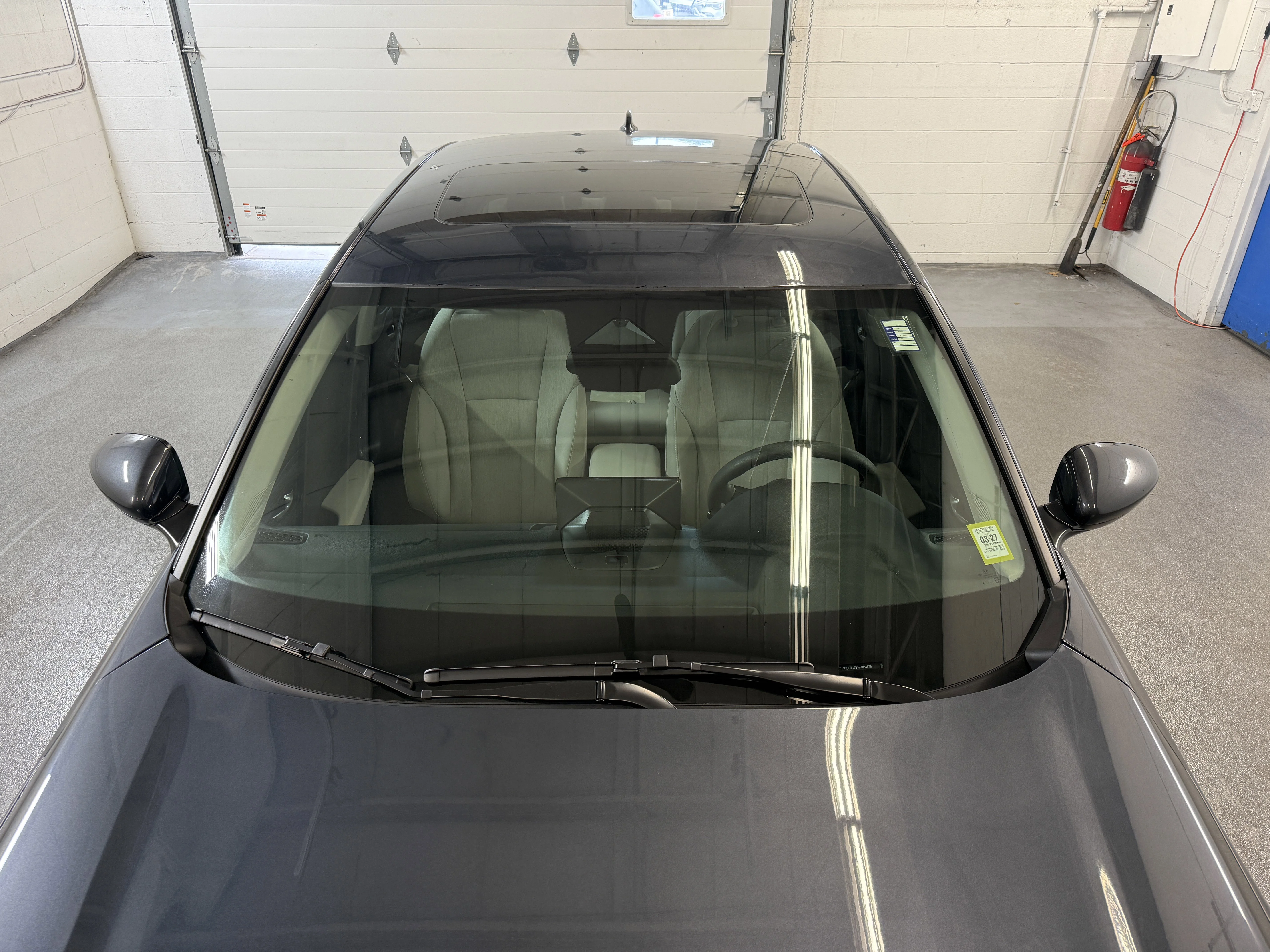 Certified Used 2023 Meteorite Gray Metallic Honda EX image 3