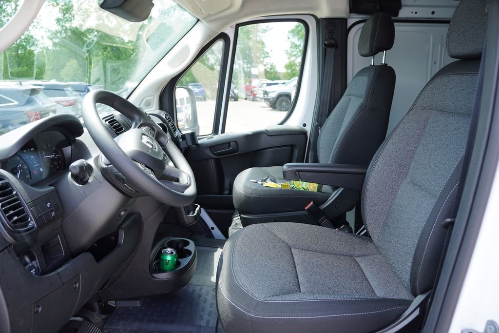 Used 2025 Bright White Clearcoat Ram Low Roof image 4