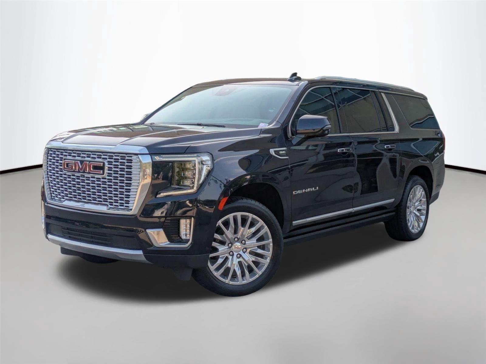 Used 2024 Midnight Blue Metallic GMC Denali image 2