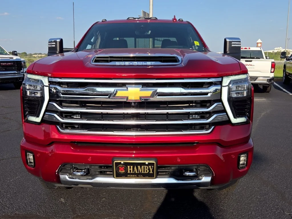 Used 2025 Radiant Red Tintcoat Chevrolet High Country image 2