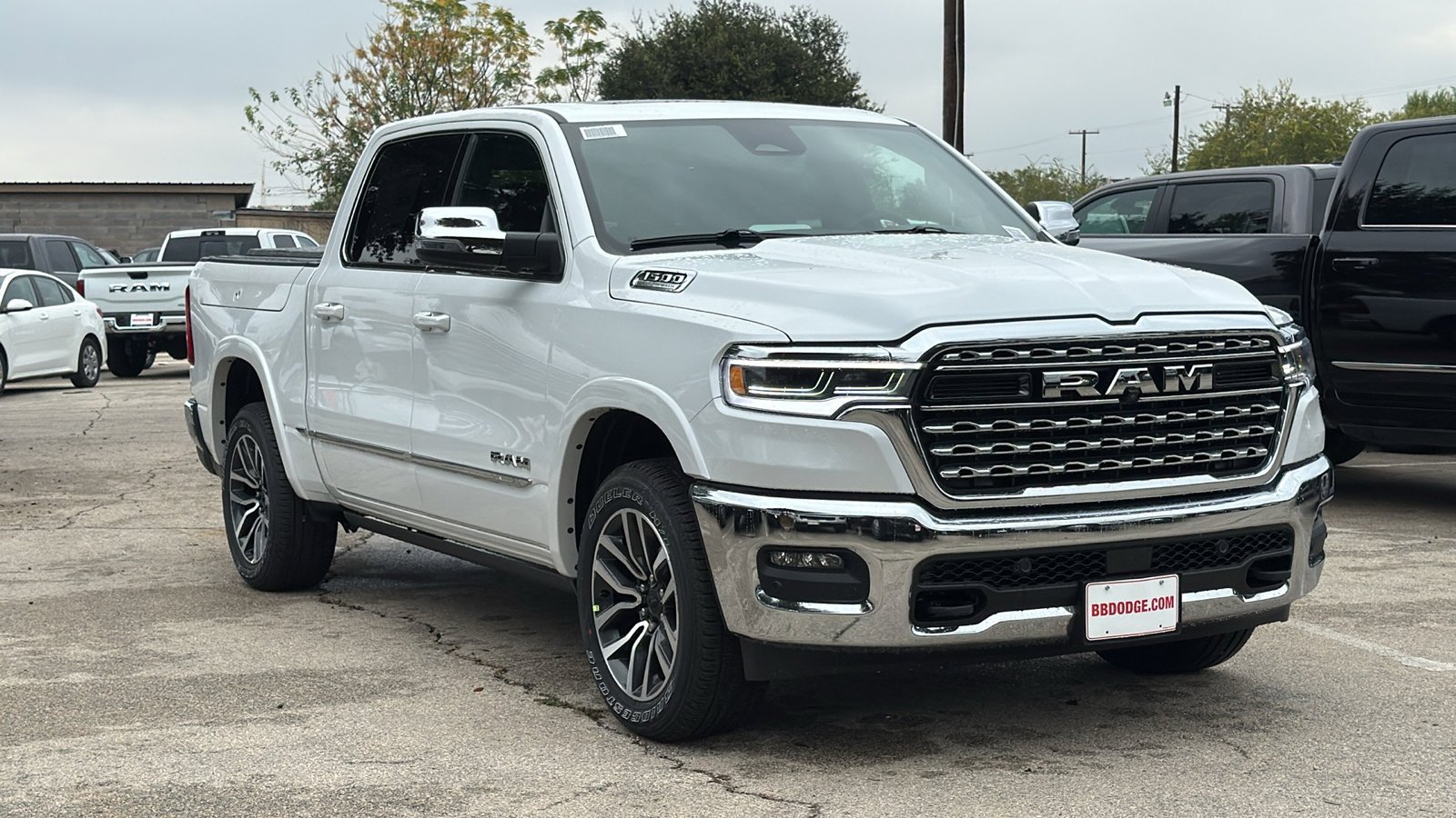 New 2026 Ivory White Tri-Coat Pearl-Coat Exterior Paint RAM Limited image 8