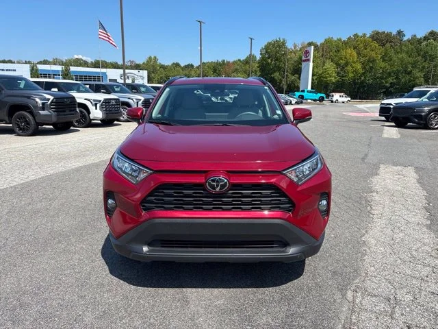 Used 2021 Red Toyota XLE Premium image 2