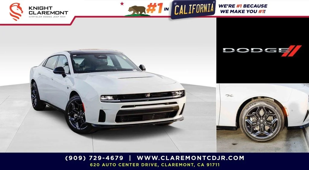 New 2026 White Dodge R/T image 1