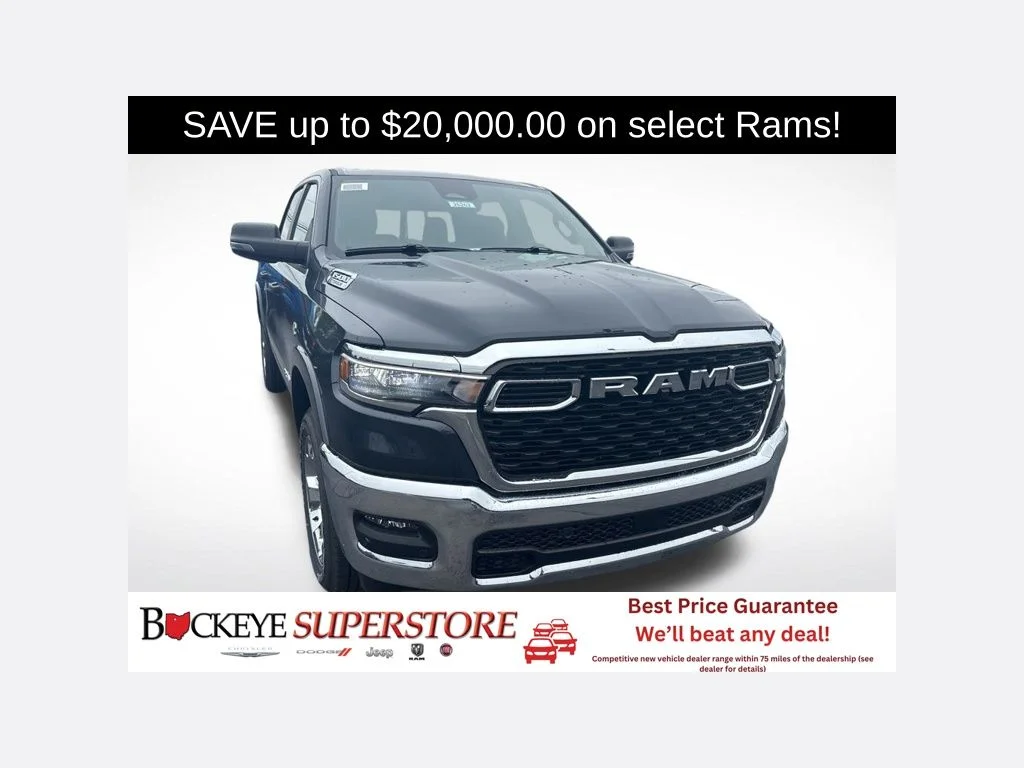 New 2026 Forged Blue Metallic Exterior Paint RAM BIG HORN image 1