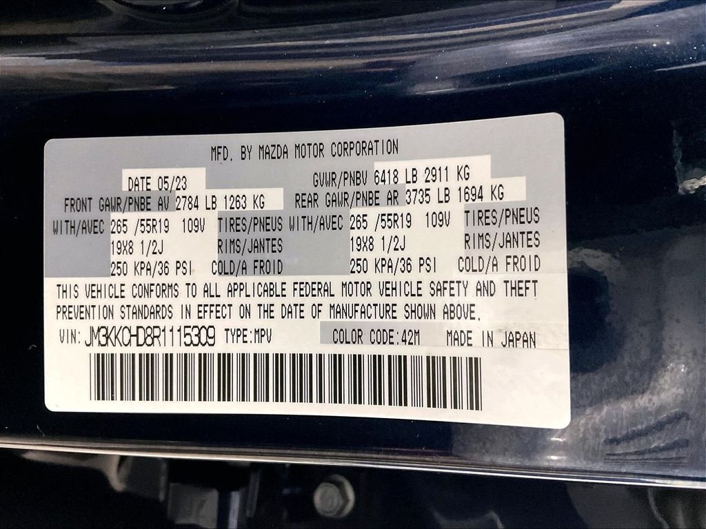 Used 2024 Deep Crystal Blue Mica Mazda 3.3 Turbo Preferred Plus image 37