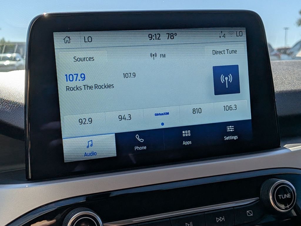 Used 2022 Star White Metallic Tri-Coat Ford SEL image 13