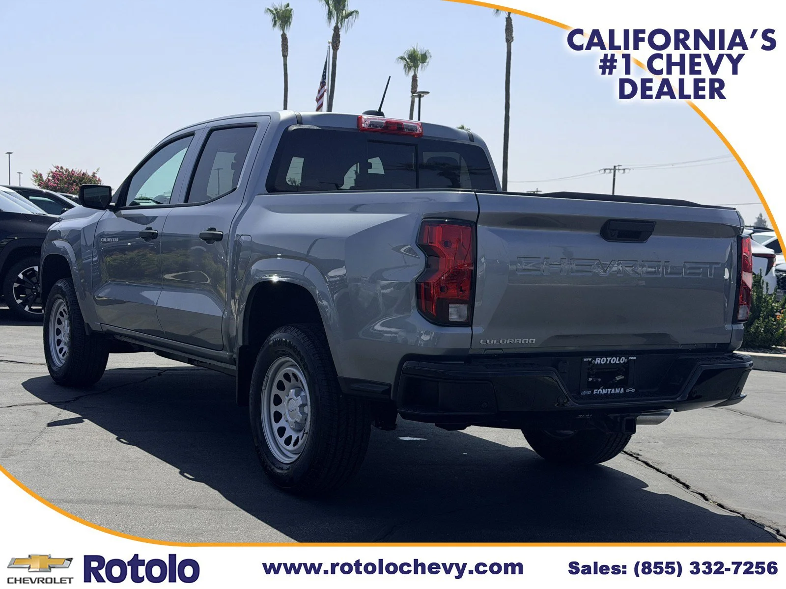 Used 2026 Sterling Gray Metallic Chevrolet 2WD Work Truck image 4