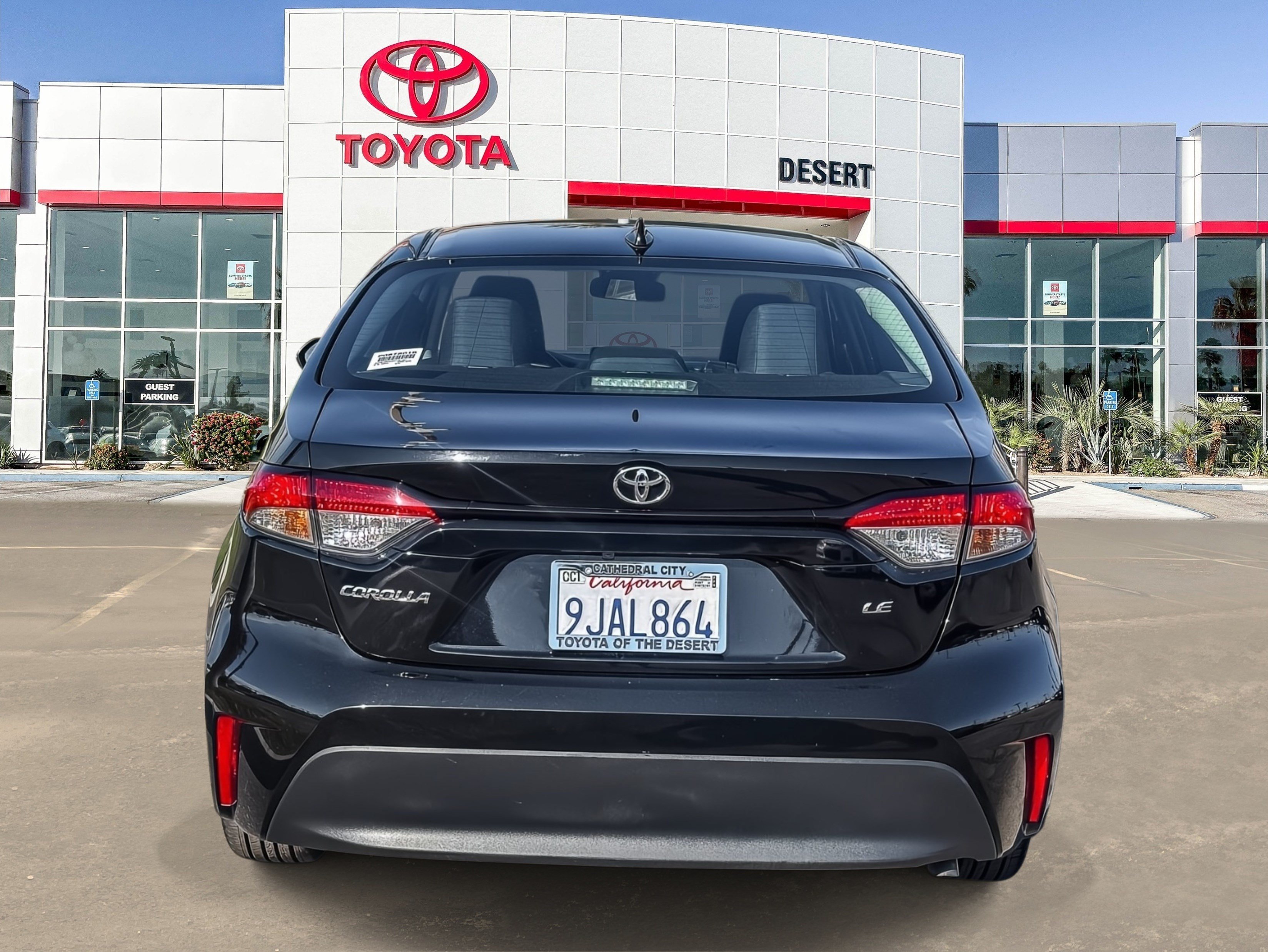 Certified Used 2024 Midnight Black Metallic Toyota LE image 5