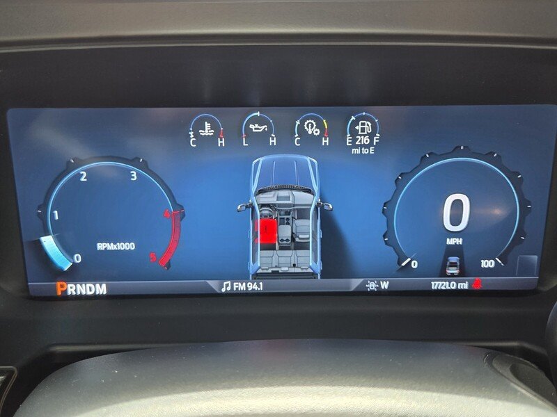 Used 2025 Blue Metallic FORD PLATINUM 4WD CREW CAB 6.75