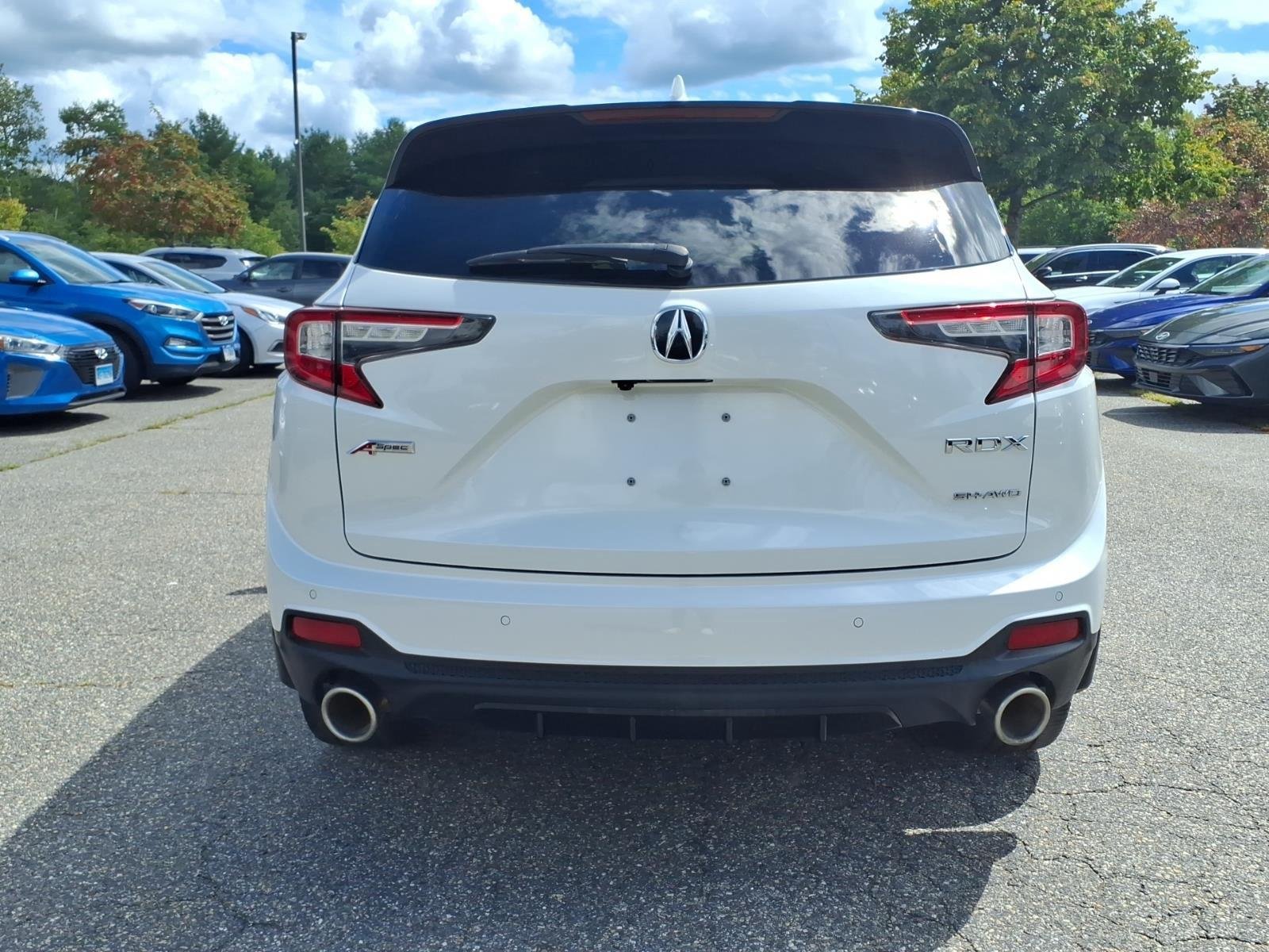 Used 2022 WHITE Acura w/A-Spec Package image 6