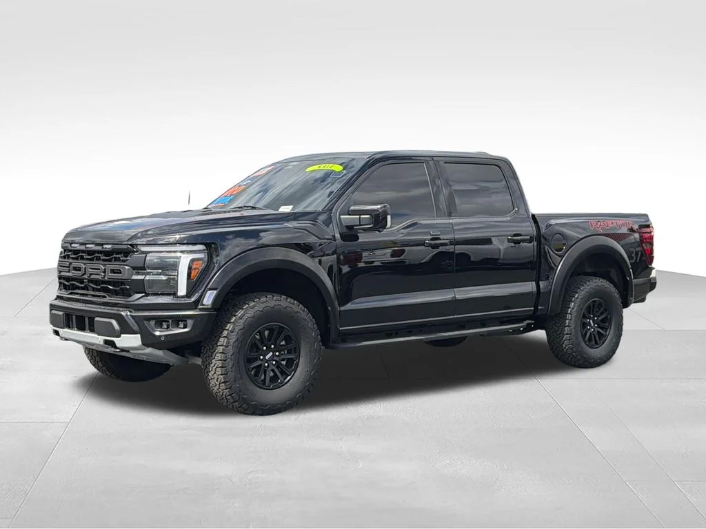 Used 2025 Black Ford Raptor image 3