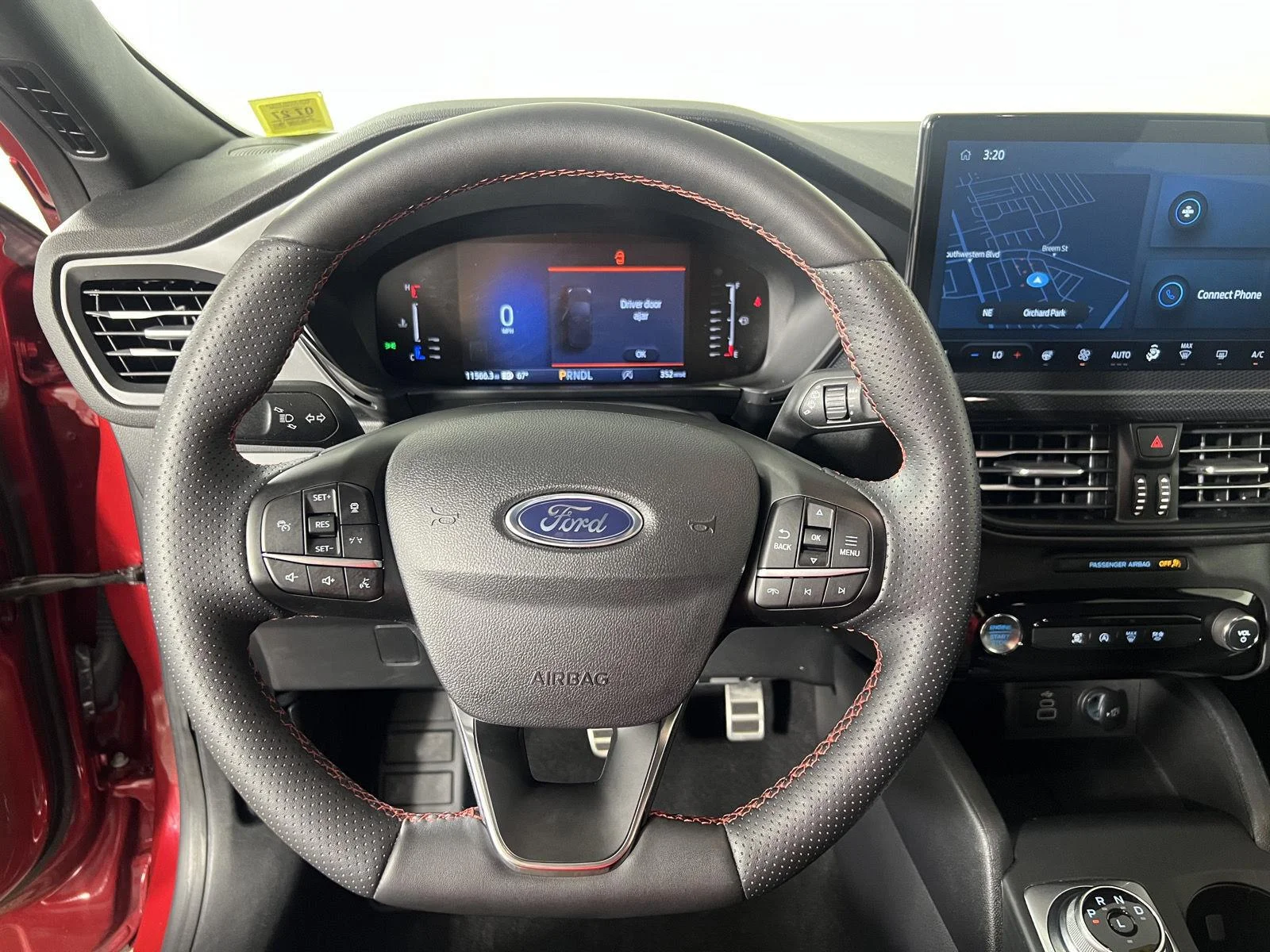 Used 2024 Rapid Red Metallic Tinted Clearcoat Ford ST-Line image 2