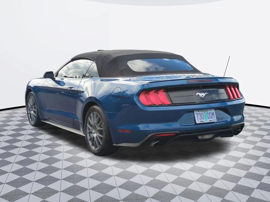 Used 2022 Blue Metallic Ford EcoBoost Premium image 4
