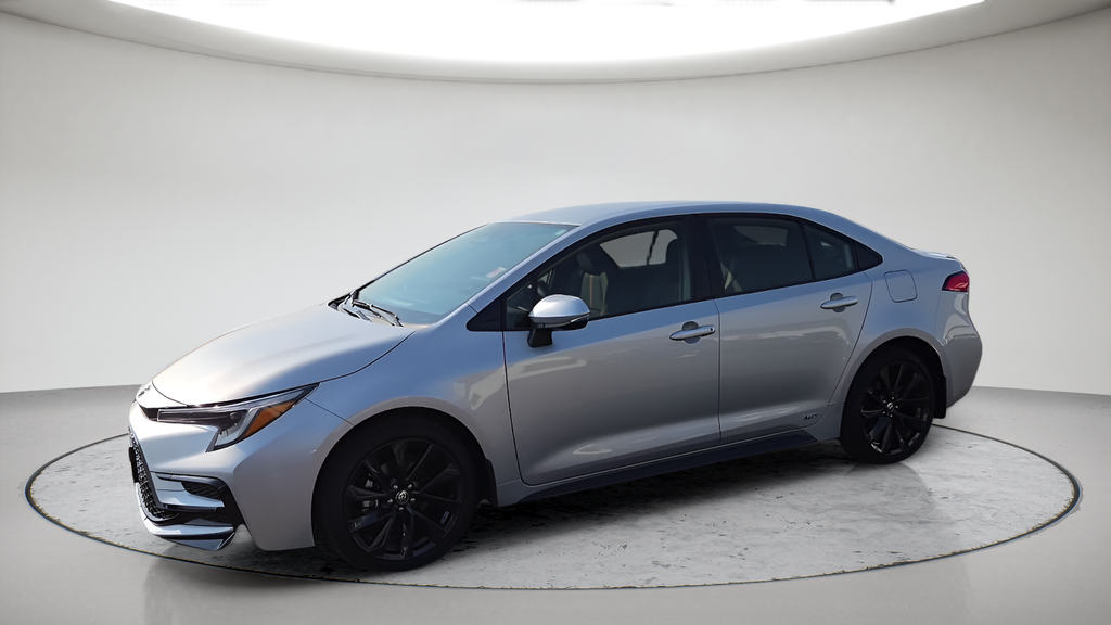 New 2026 Classic Silver Metallic Toyota Hybrid SE image 16