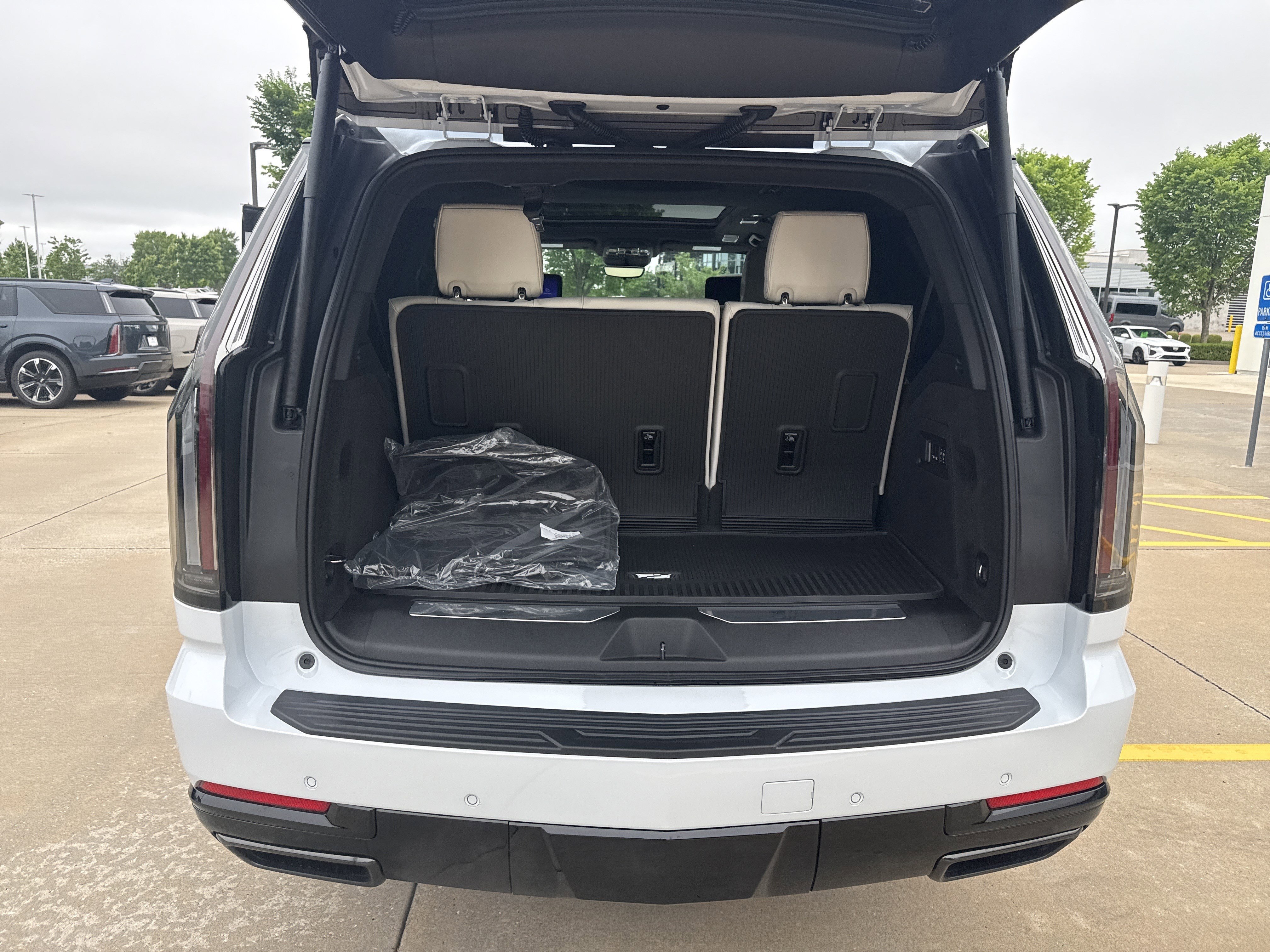 New 2026 Vibrant White Tricoat Cadillac Platinum Sport image 22
