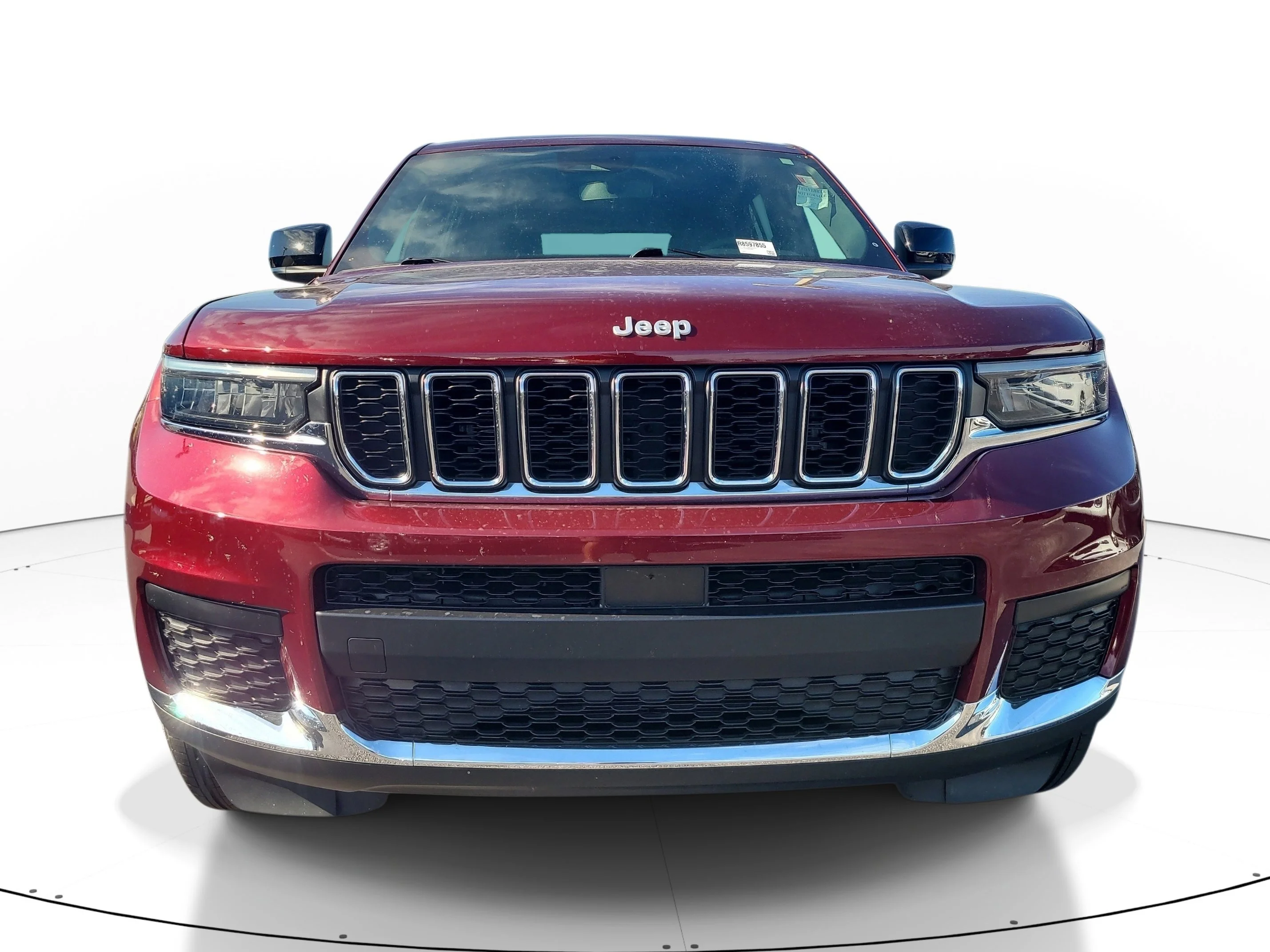 Used 2024 Velvet Red Pearlcoat Jeep Laredo image 2