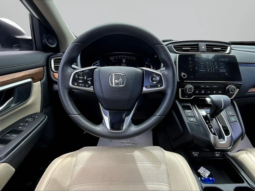 Certified Used 2021 Platinum White Pearl Honda EX image 8