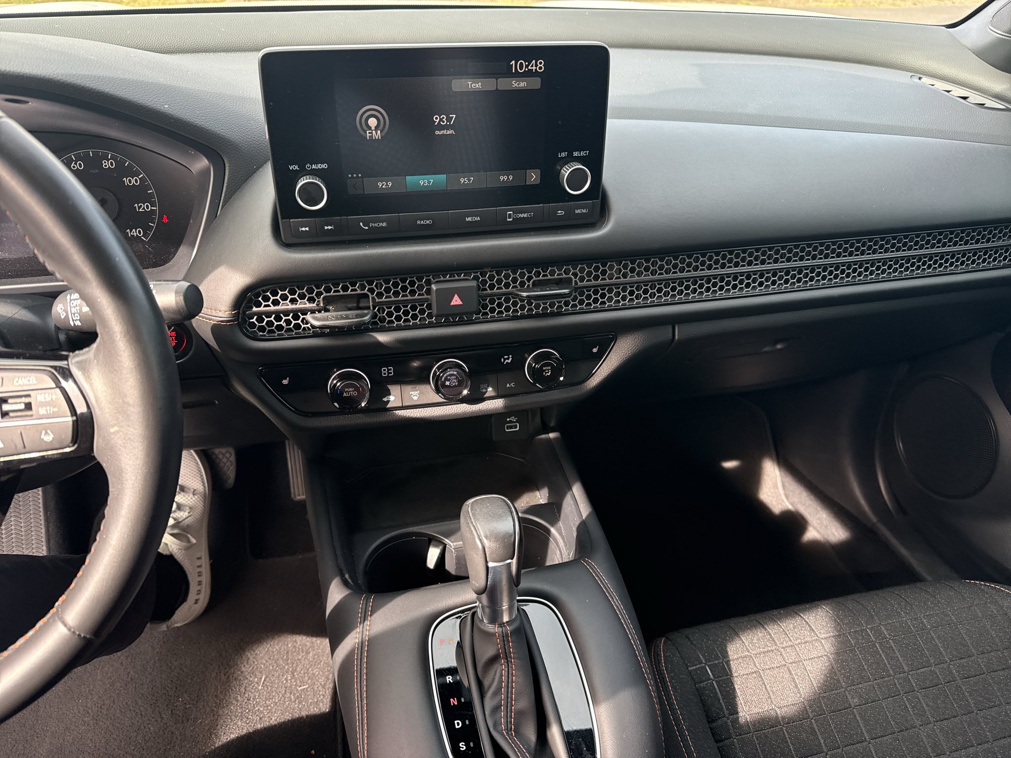 Used 2024 Platinum White Pearl Honda Sport image 2