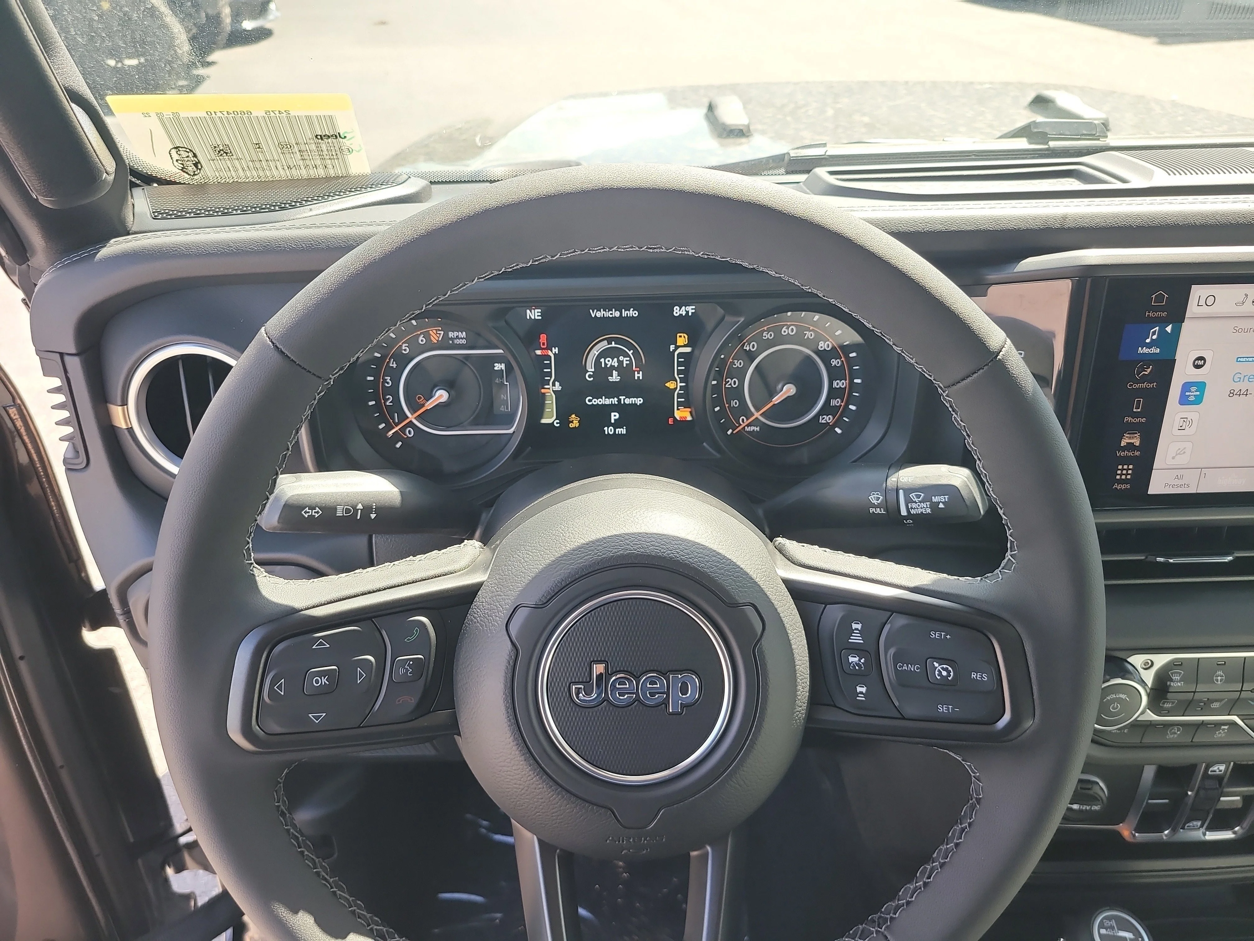 New 2026 Granite Crystal Metallic Clearcoat Jeep Sahara image 19