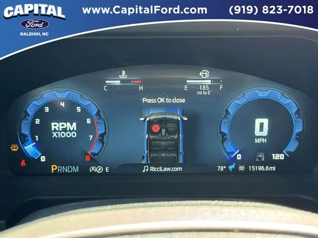 Used 2025 White Ford Badlands image 25