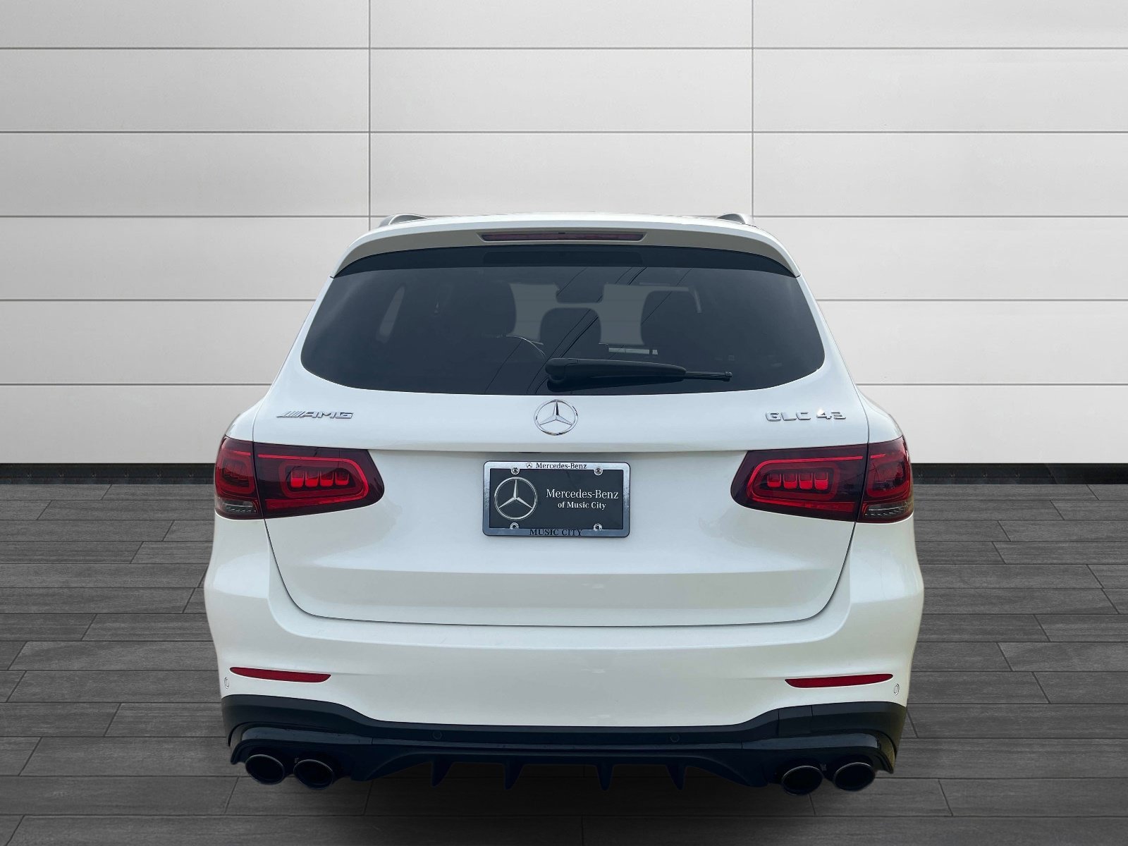 Certified Used 2022 MANUFAKTUR Diamond White Metallic Mercedes-Benz GLC 43 AMG® image 4