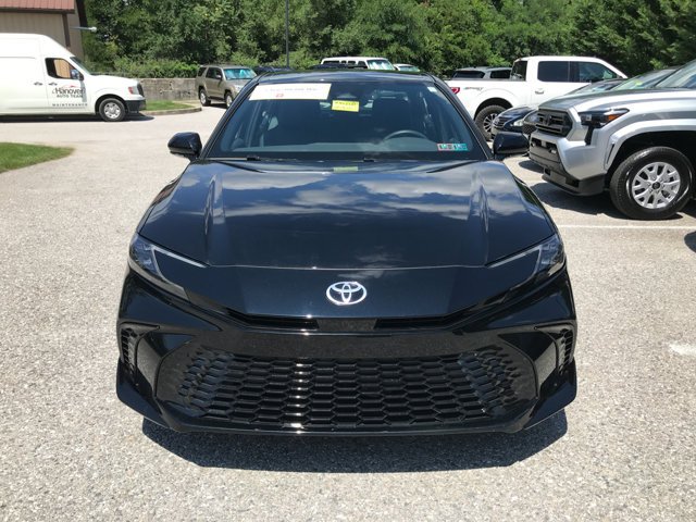 Used 2025 Midnight Black Metallic Toyota XSE image 3