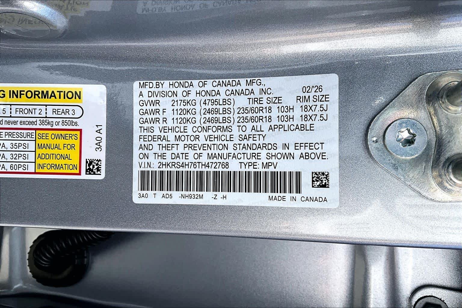 2026 Honda CR-V EX-L - Photo 33