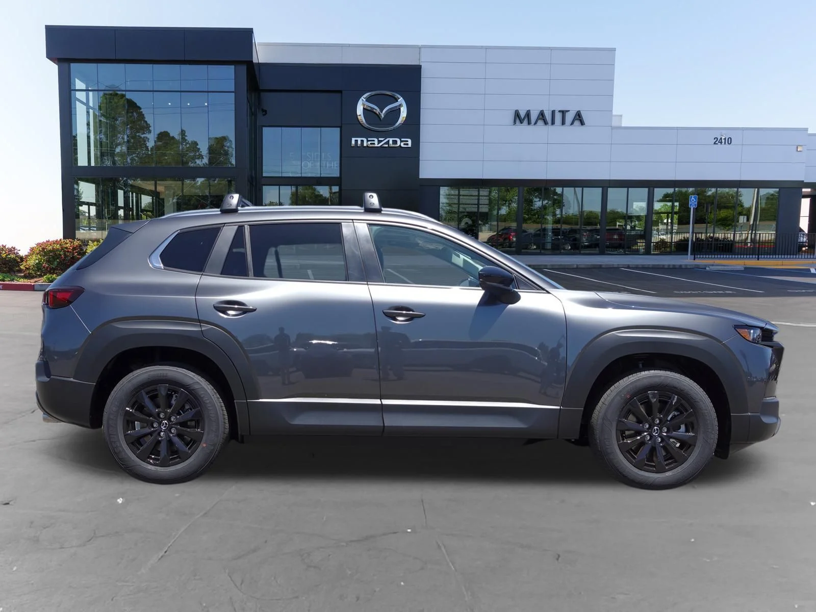 New 2026 Machine Gray Metallic Mazda Preferred image 2