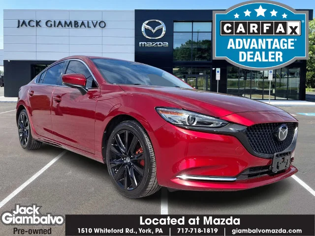Used 2021 Red Mazda Grand Touring Reserve image 1