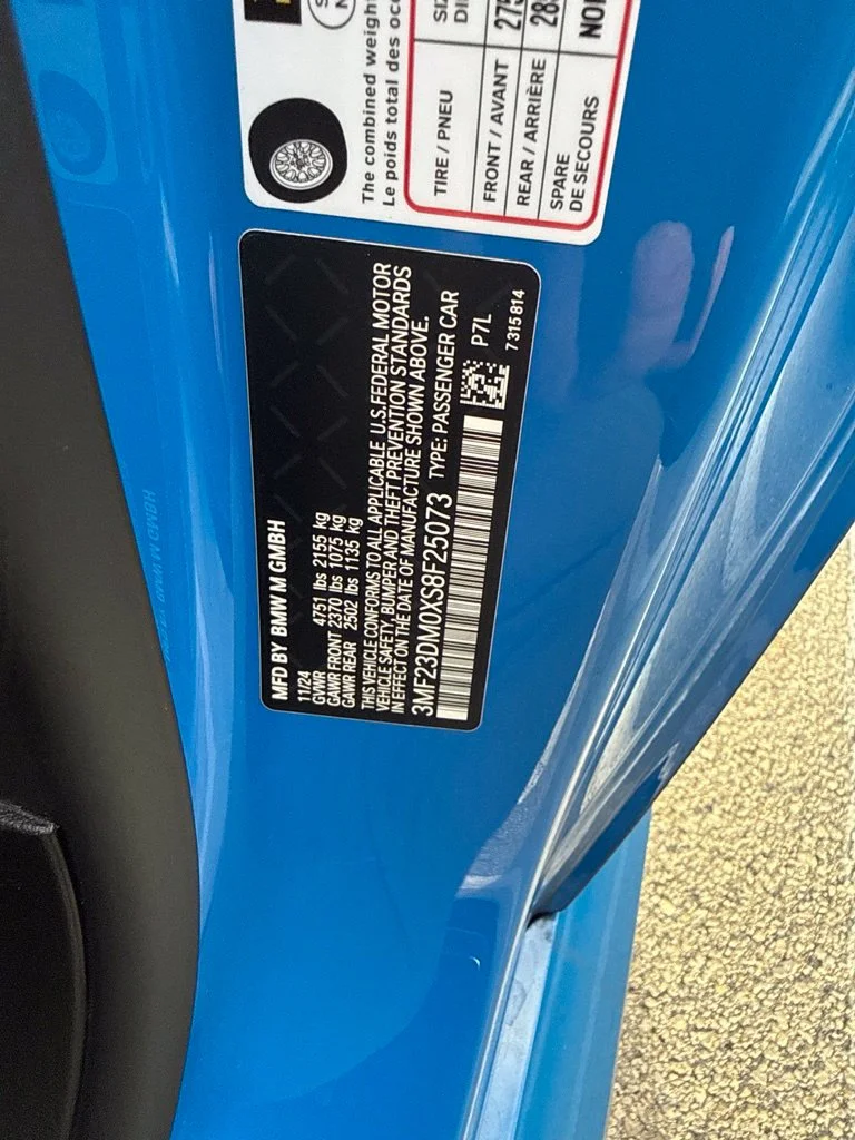 Used 2025 Blue BMW Base image 4