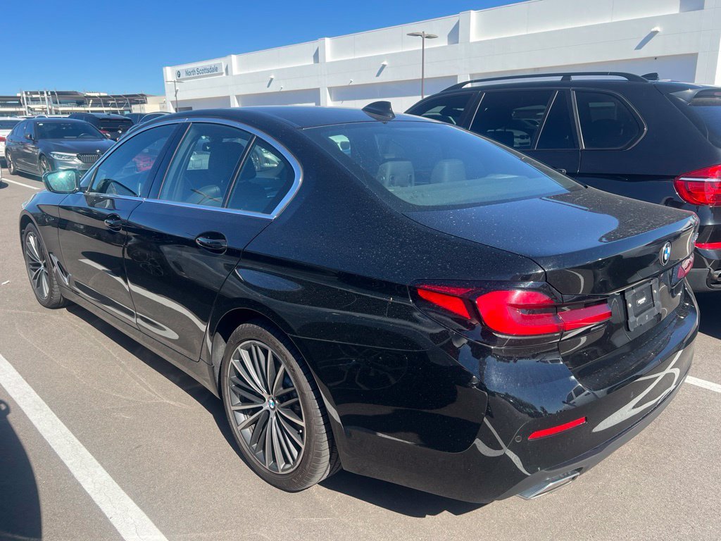 Certified Used 2023 Jet Black BMW 530i image 4