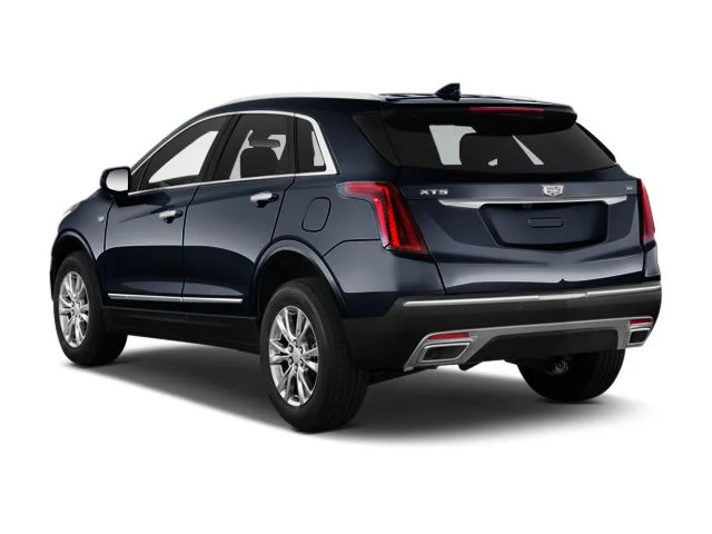 Used 2022 Dark Moon Blue Metallic Cadillac Luxury image 2