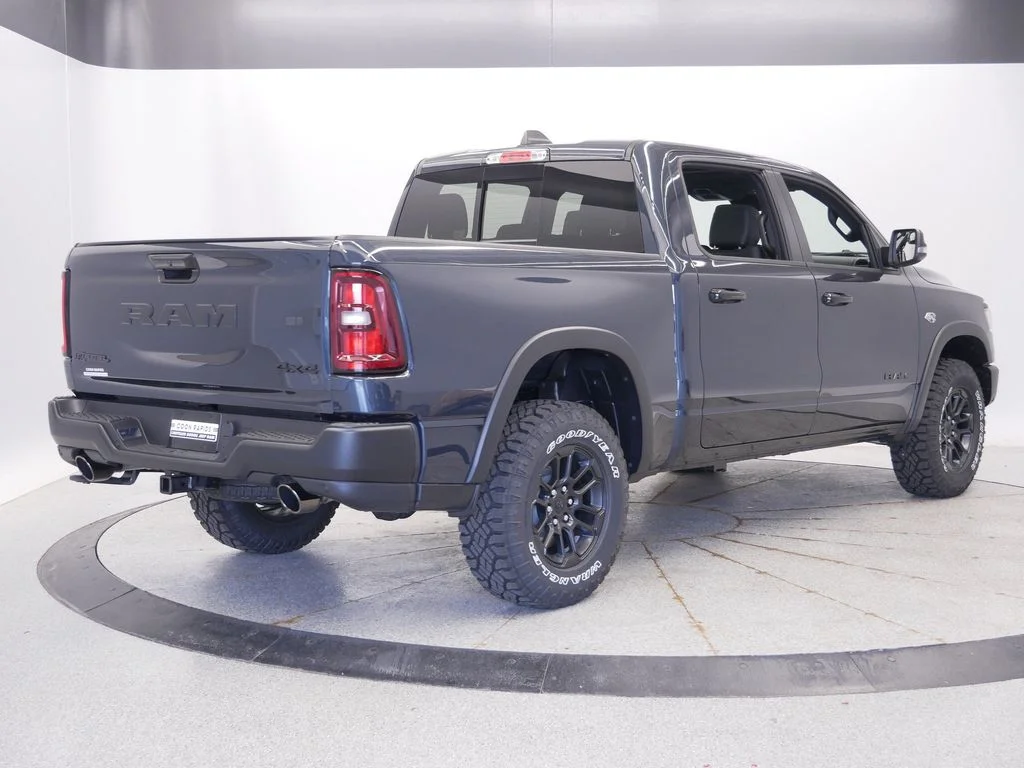 New 2026 Forged Blue Metallic Exterior Paint Ram Rebel image 6