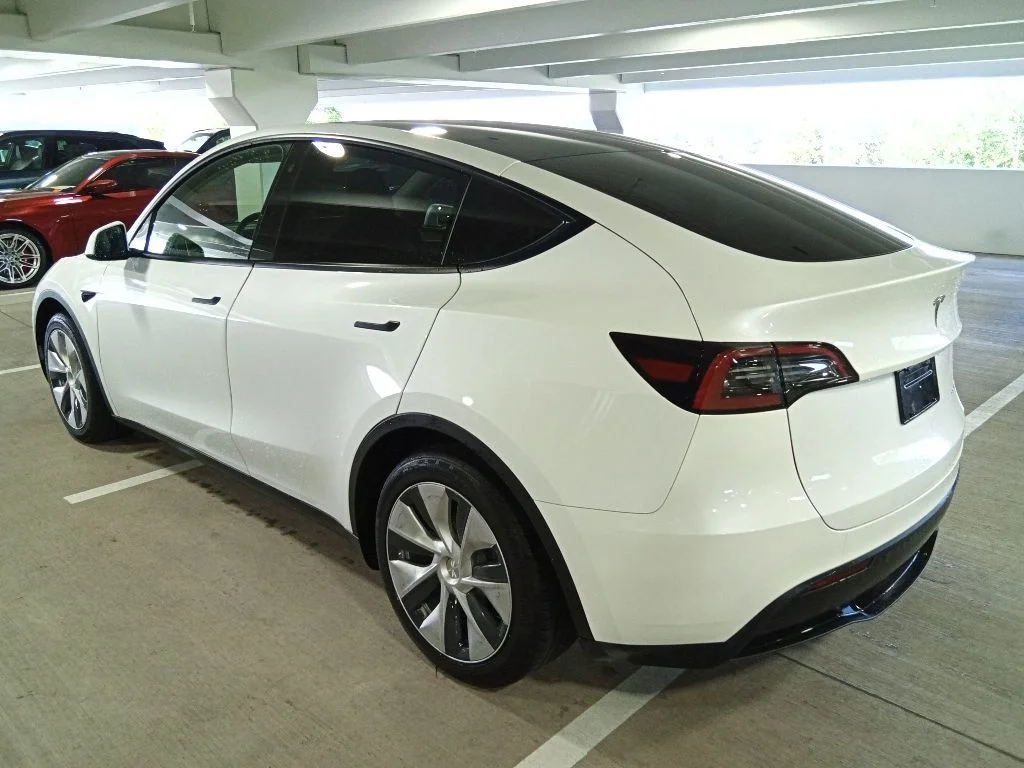 Used 2023 Pearl White Multi-Coat Tesla Long Range image 7