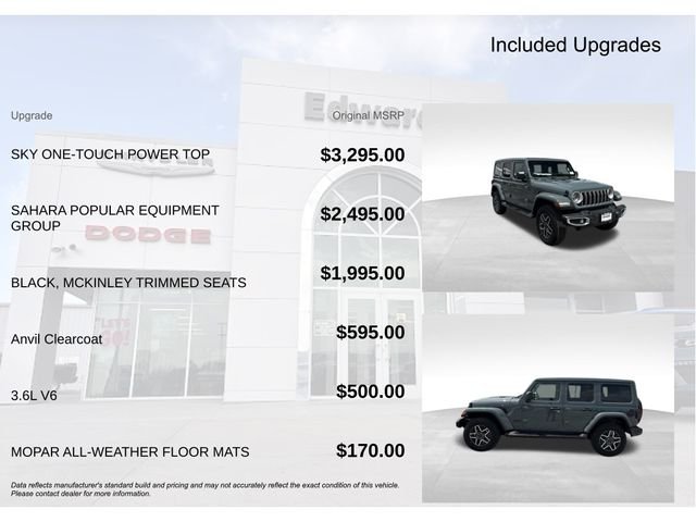 New 2026 Anvil Clear-Coat Exterior Paint Jeep Sahara image 13
