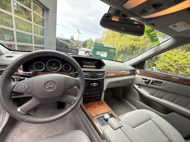 Used 2012 Quartz Blue Metallic Mercedes-Benz E 350 image 11