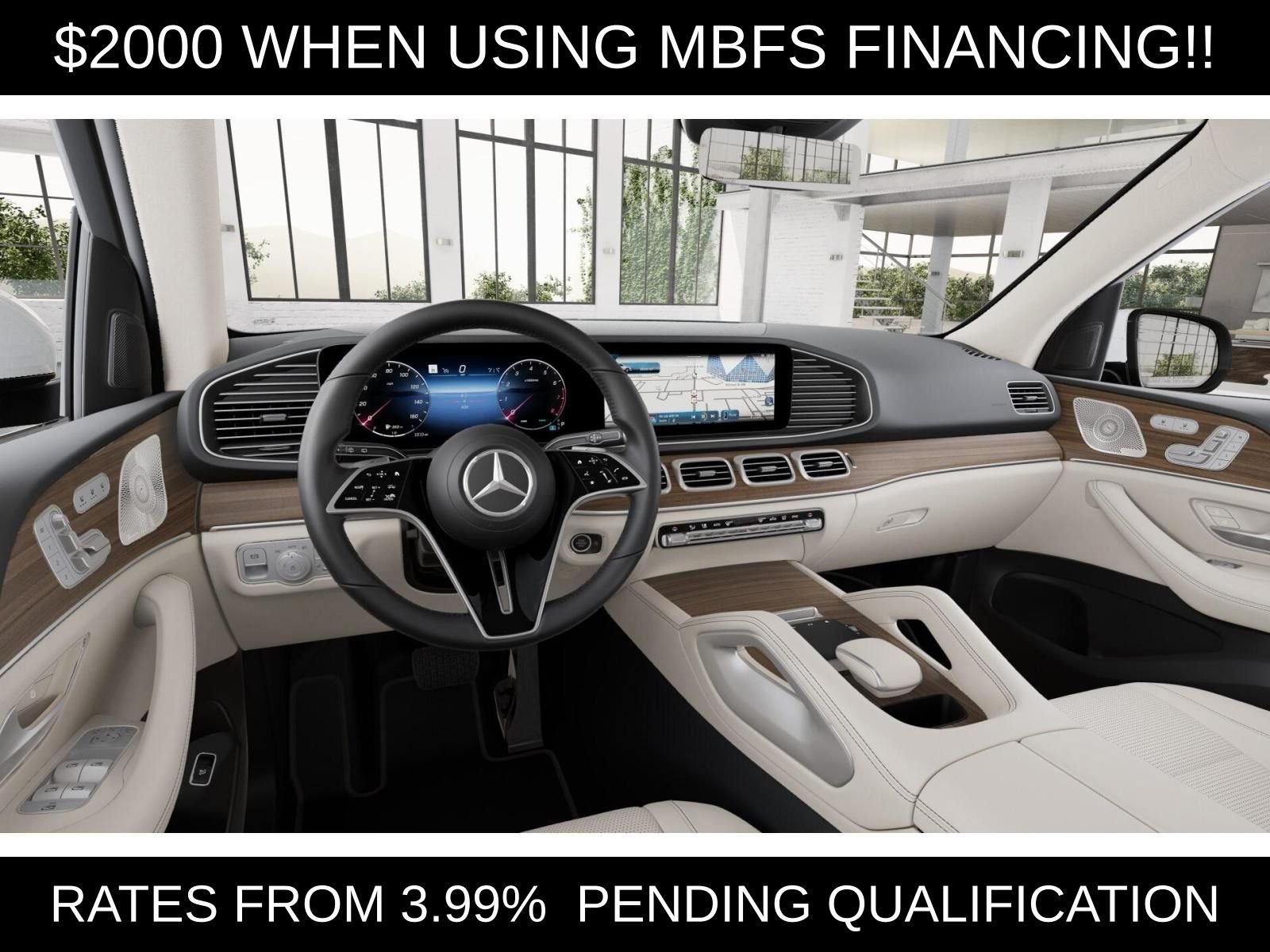 New 2026 Polar White Mercedes-Benz GLE 350 image 3