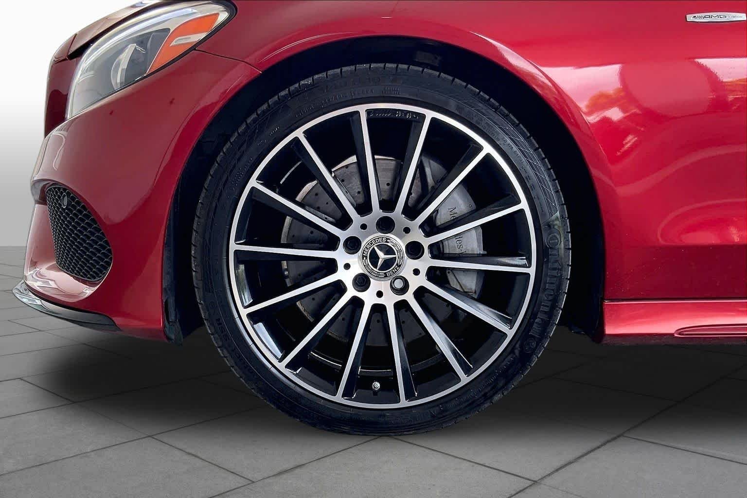 Used 2018 designo Cardinal Red Metallic Mercedes-Benz C 300 image 11